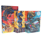 Roots of Chaos Series 3 Books Collection Set by Samantha Shannon(The Priory of the Orange Tree, A Day of Fallen Night  & Among the Burning Flowers(Hardback))