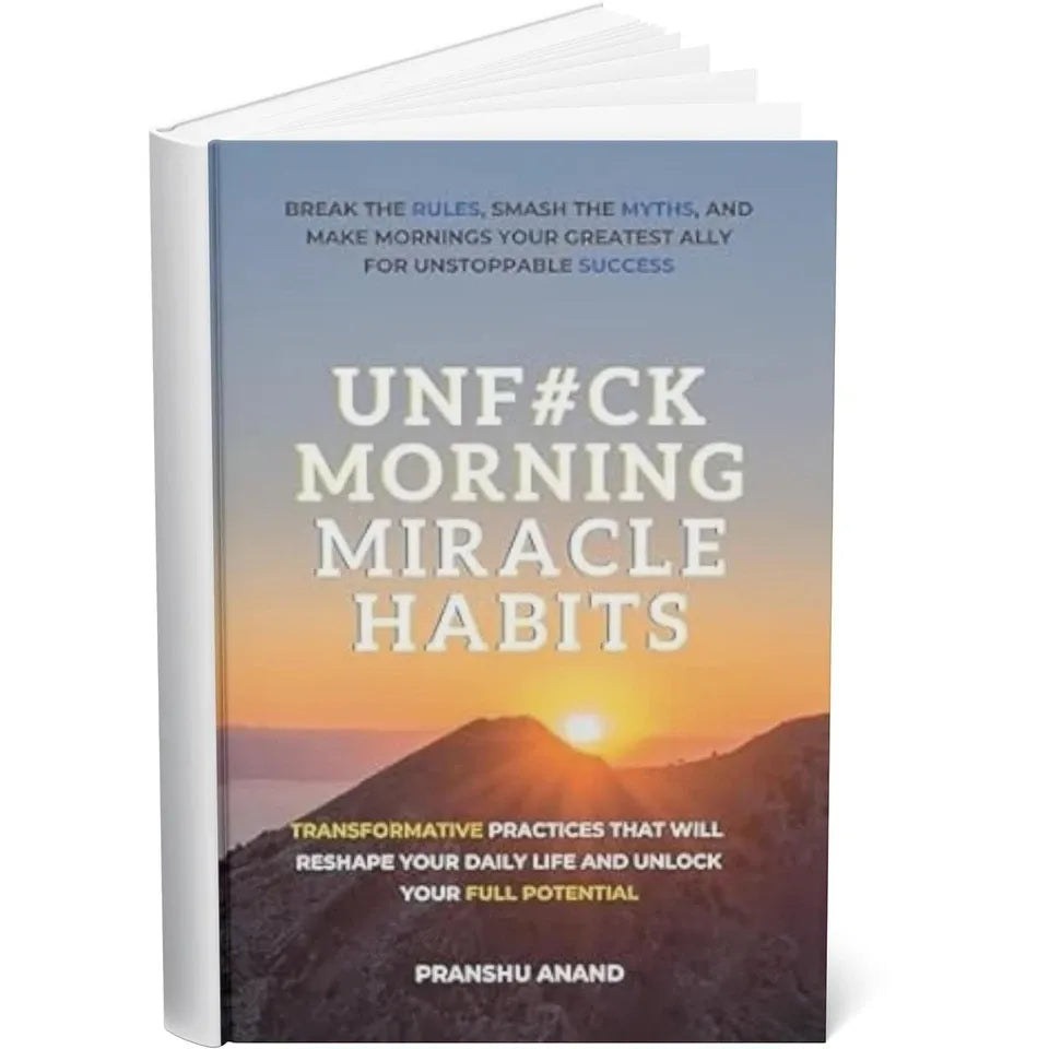 Atomic Habits Workbook,Team Habits, UnF#ck Morning Miracle Habits 3 Books  Collection Set