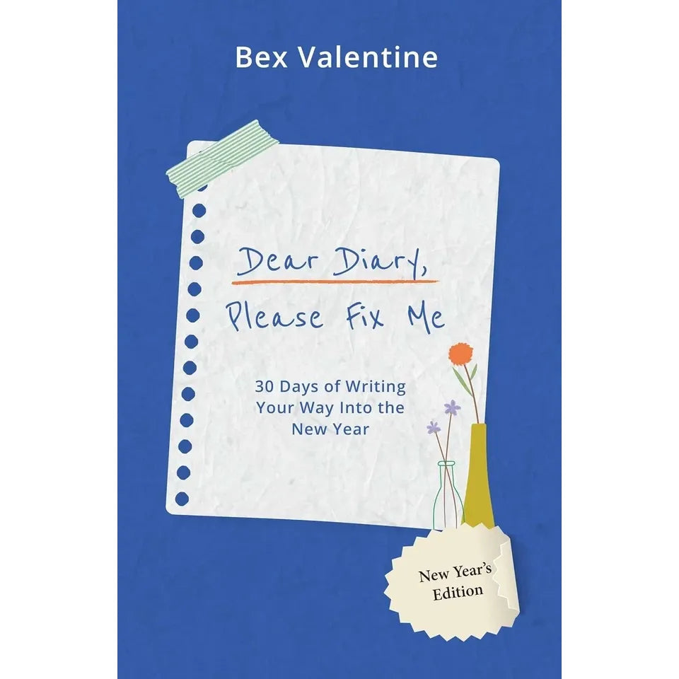 Dear Diary, Please Fix Me Bex Valentine,Greatest Self-Help Book Vex King 2 Books Collection Set