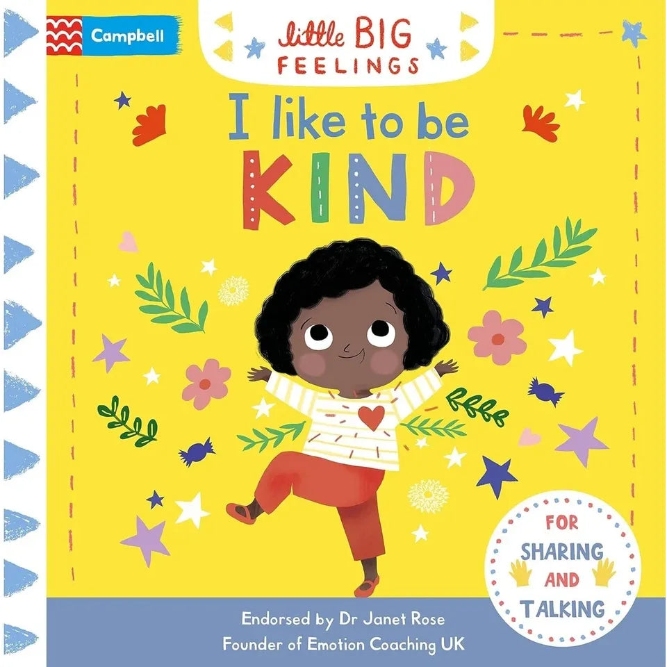 Campbell Little Big Feelings Series 8 Books Collection Set (I Like to be Kind, Sometimes I Am Worried, When I am Happy, Sometimes I Am Angry, I Like To Be Helpful, When I am Sad and More)