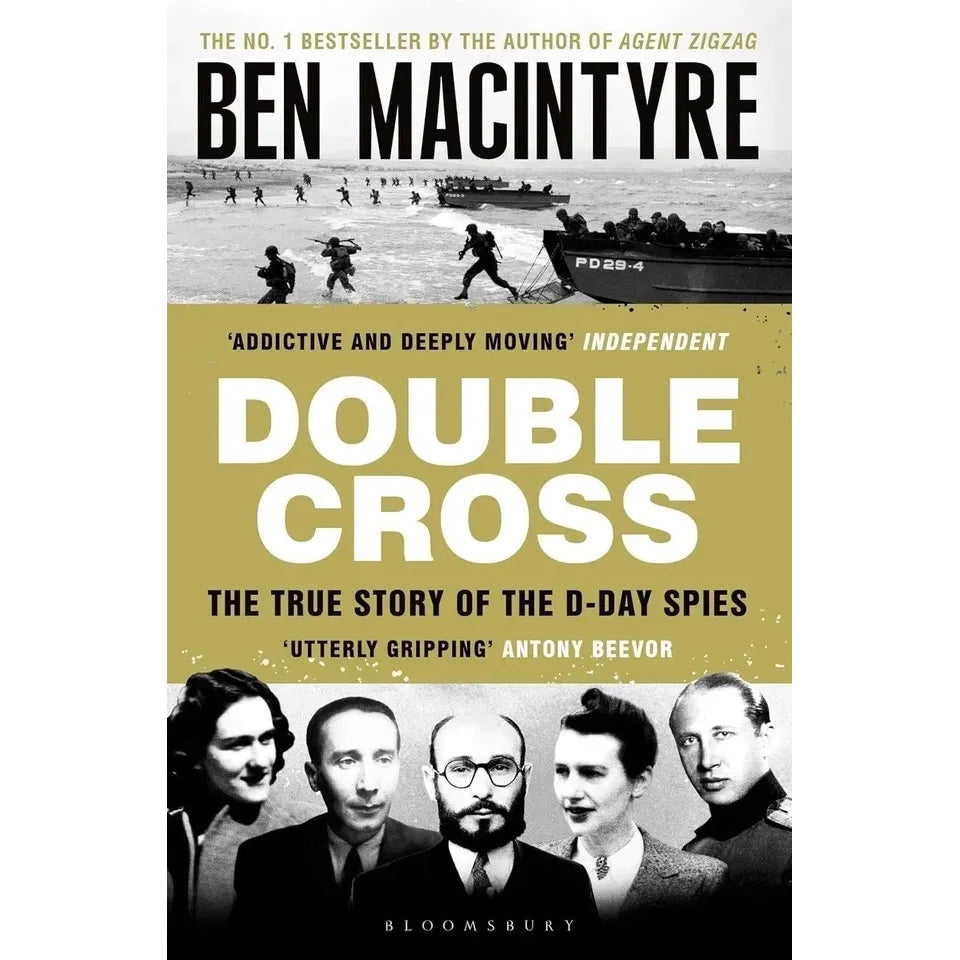 Ben Macintyre 4 Books The True Story Collection Set(Double Cross, Operation Mincemeat ,A Foreign Field  & Agent Zigzag)