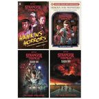 Stranger Things Collection 4 Books Set(Hawkins Horrors, Heroes and Monsters,Season One & Season Two)