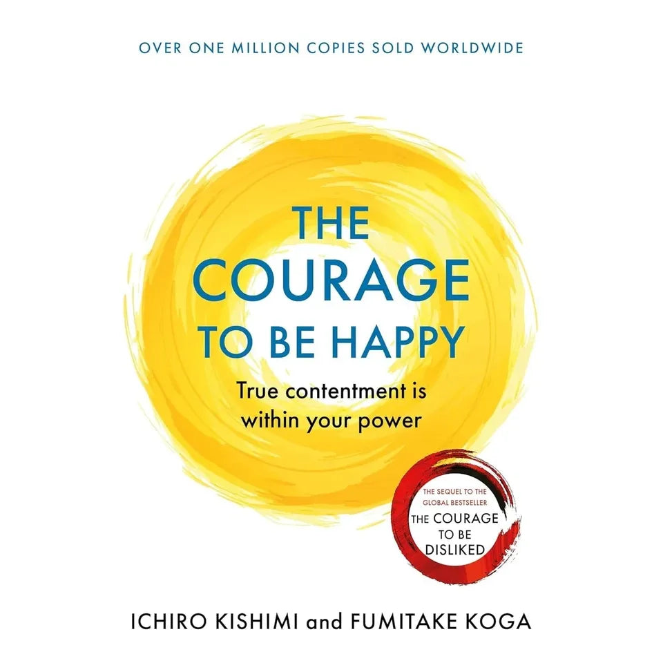 Courage to Be Happy,Courage To Stay Happy,Courage to Be Different,Courage To Be Disliked 4 Books Collection Set