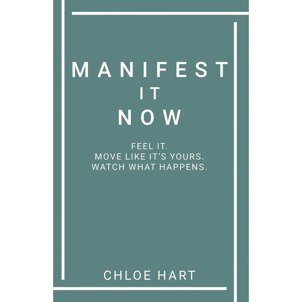 Manifest It Now by Chloe Hart,Manifest Internationa HB Book 2 Books Collection Set