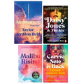 Taylor Jenkins Reid Novel 4 Books Collection Set(Daisy Jones and The Six ,Malibu Rising ,Carrie Soto is Back &Atmosphere: A Love Story (Hardback))