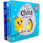Who's In Your Book? Series 3 Picture Books Collection Set (There's a Dragon in Your Book, There's a Bear in Your Book  & There’s a Little Chick In Your Book)