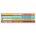 Wayside School Series by Louis Sachar 4 Books Set(Wayside School,Falling Down, Gets a Little Stranger  &  Beneath the Cloud of Doom )