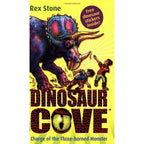 Dinosaur Cove Series 5 Books Collection Set by Rex Stone (Charge of the Three-Horned Monster,March of the Armoured Beasts,  Flight of the Winged Serpent, Catching the Speedy Thief,Stampede of the Giant Reptiles