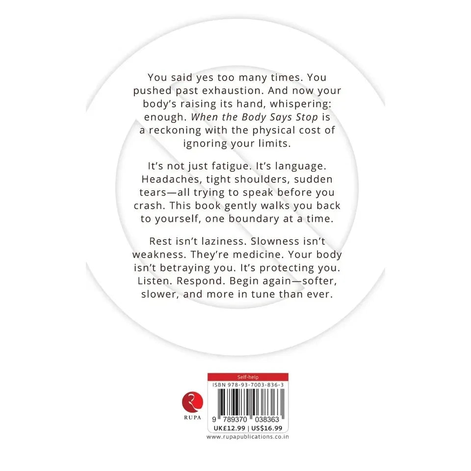 When the Body Says Stop : Your Nervous System Knows Before You Do by Mae Larkin