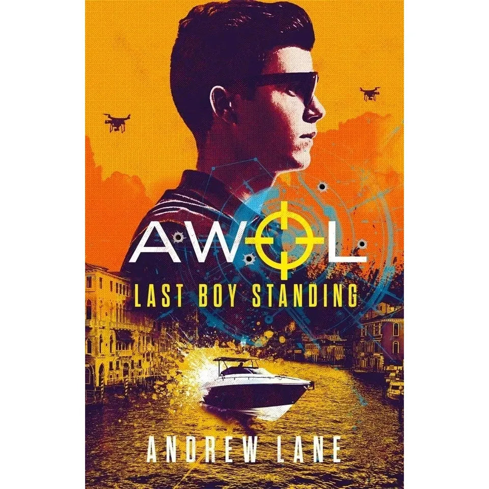 Andrew Lane AWOL Series 4 Books Collection Set (Agent Without Licence, Last Safe Moment, Last Boy Standing and Last Day on Earth)