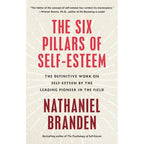 Confidence Reset Not Louder Just Realer By Dex Harmon & Six Pillars of Self-Esteem By Nathaniel Branden Ph.D. 2 Books Collection Set