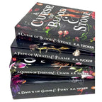 Fate & Flame Series Collection 4 Books Set By K.A. Tucker (A Fate of Wrath and Flame, A Curse of Blood and Stone & More)