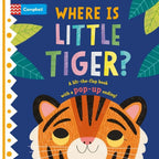 Where is Little... Series 4 Books Collection Set By Campbell Books (Where is Little Elephant?, Where is Little Tiger? & More)