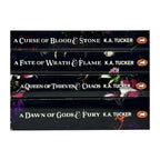 Fate & Flame Series Collection 4 Books Set By K.A. Tucker (A Fate of Wrath and Flame, A Curse of Blood and Stone & More)