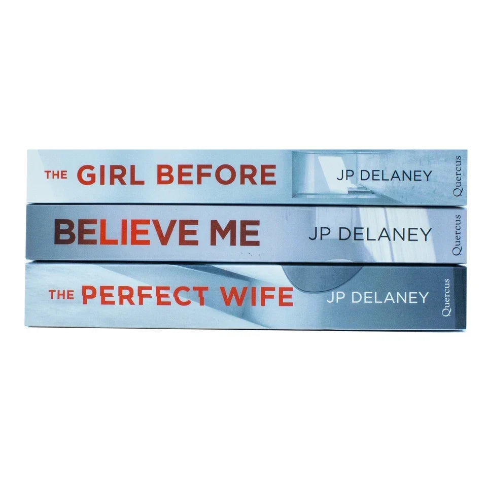 JP Delaney 3 Books Collection Set (The Girl Before, Believe Me  & The Perfect Wife)