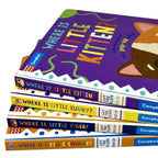 Where is Little... Series 4 Books Collection Set By Campbell Books (Where is Little Elephant?, Where is Little Tiger? & More)