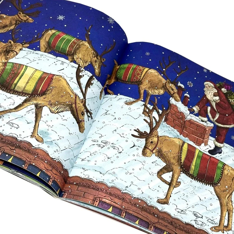 The Night Before Christmas: A Colouring Transfer Book by Clement C. Moore