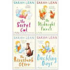 Tiger Days Series 1-4 Books Collection Set by Sarah Lean Duckling Days, Midnight Fox