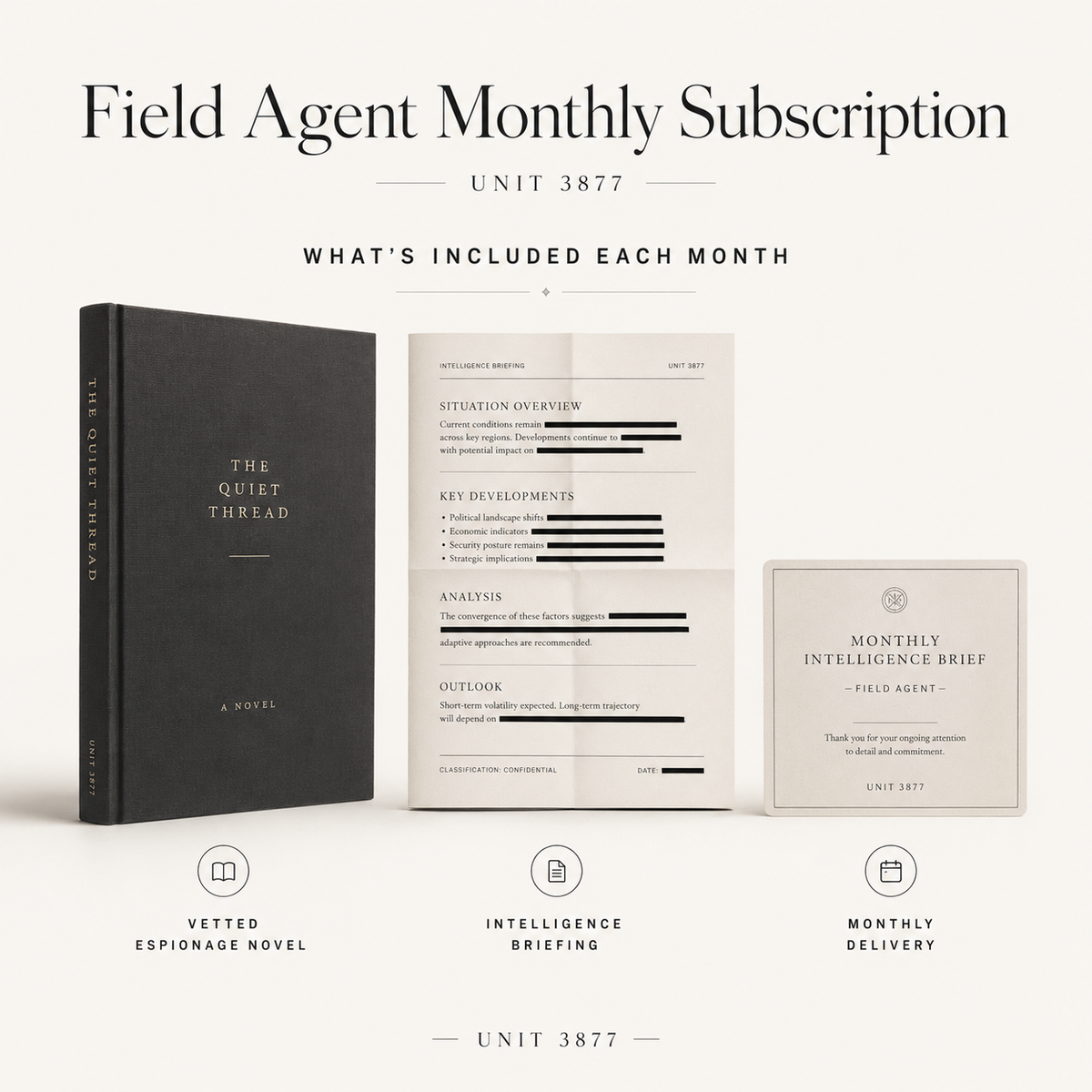 UNIT 3877 -FIELD AGENT MONTHLY SUBSCRIPTION